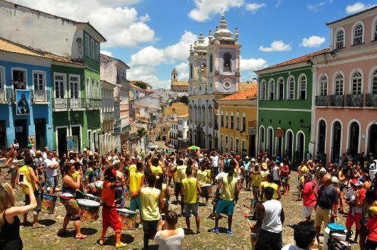 Quarto arejado e sossegado perto do Pelourinho Salvador Exterior foto